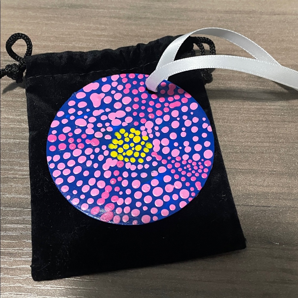 Colorful Hand-Painted Ornament